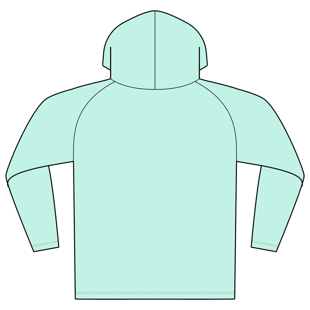 Cooling Performance Hooded Long Sleeve Tee — NOKT Logo