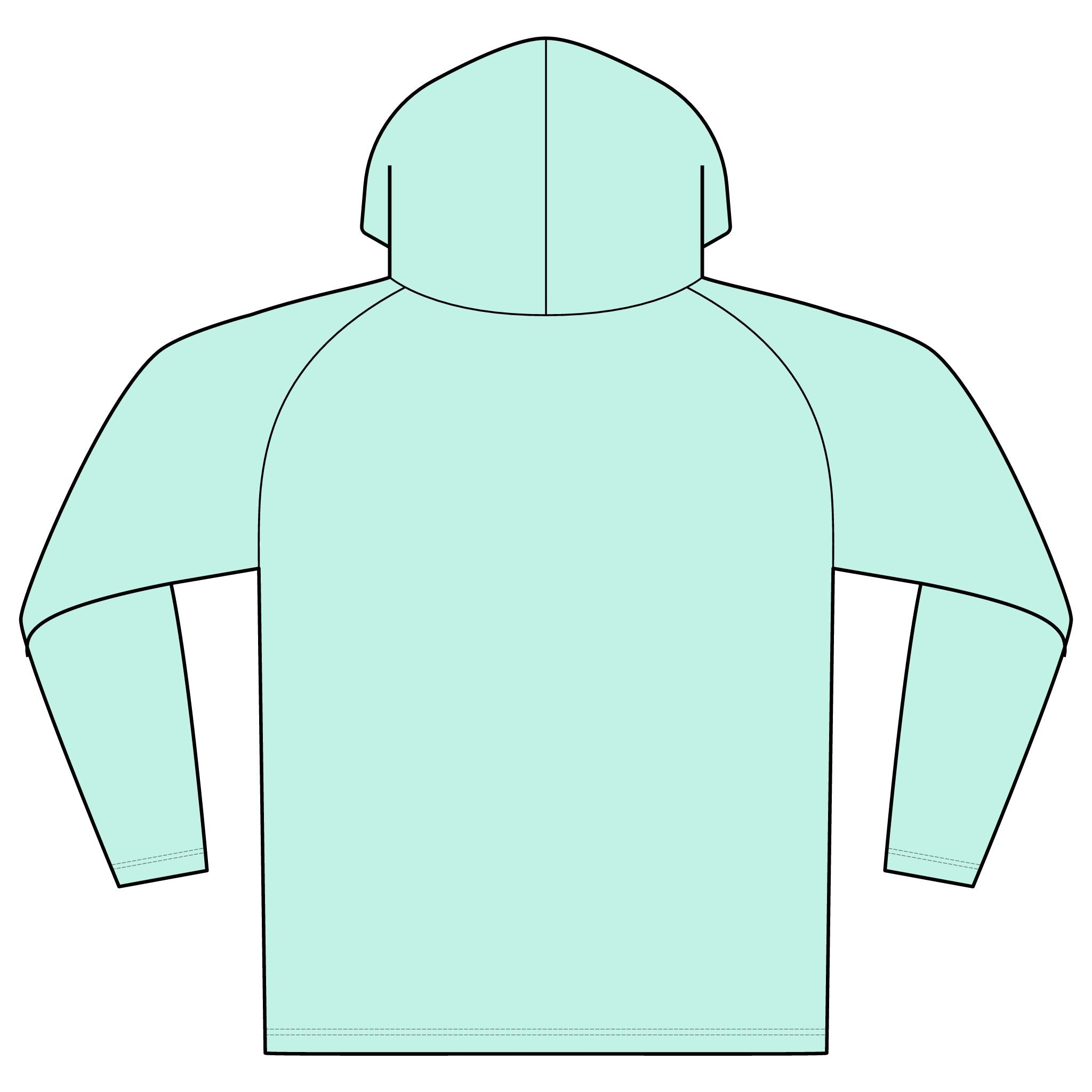 Cooling Performance Hooded Long Sleeve Tee — NOKT Logo