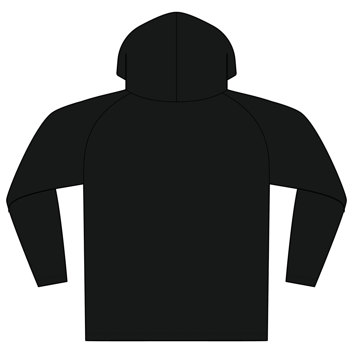 Cooling Performance Hooded Long Sleeve Tee — NOKT Logo