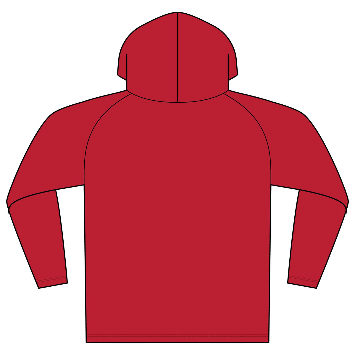 Cooling Performance Hooded Long Sleeve Tee — NOKT Logo