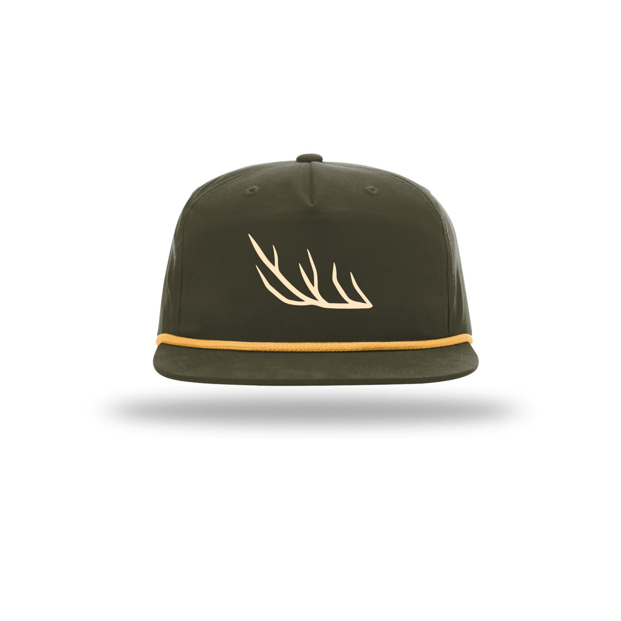 Umpqua Gramps Olive Antler Cap — Vintage Outdoors Snapback