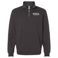 Quarter-Zip Pullover — Minimalist 'NOKT' Logo Chest Sweatshirt
