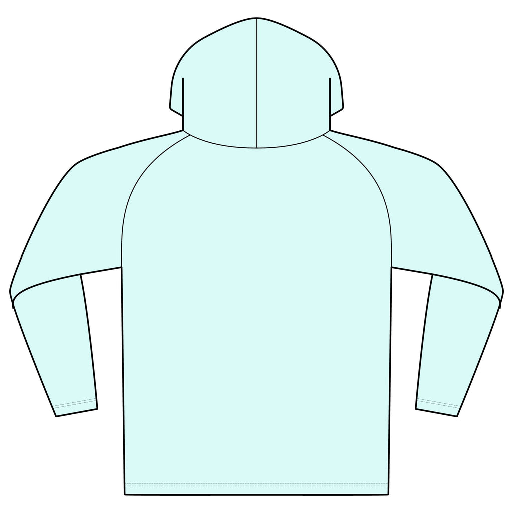 Cooling Performance Hooded Long Sleeve Tee — NOKT Logo