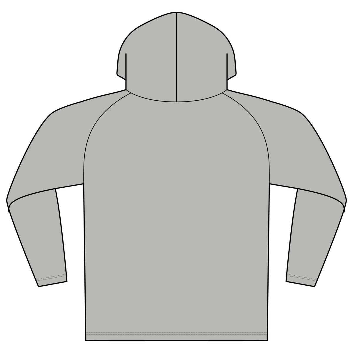 Cooling Performance Hooded Long Sleeve Tee — NOKT Logo