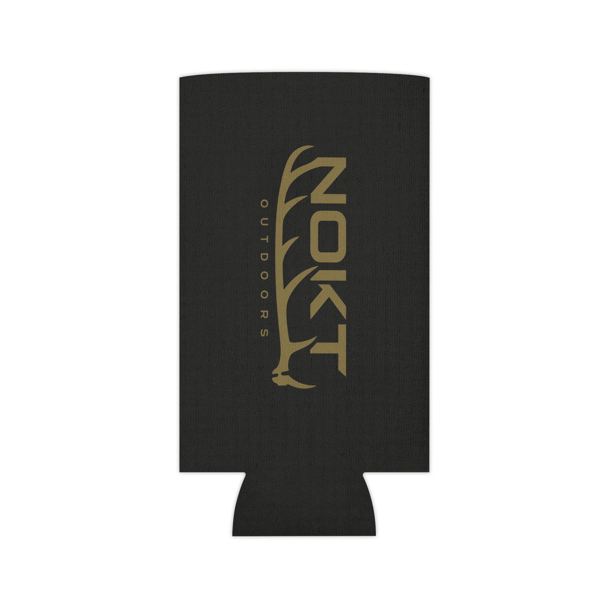 Nockt Outdoors Logo Koozie (Black & Army Green)