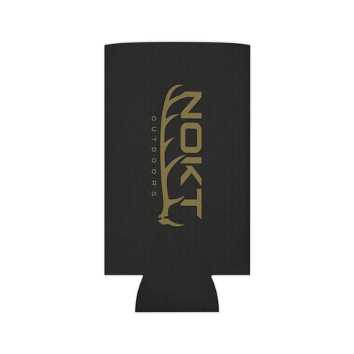 Nockt Outdoors Logo Koozie (Black & Army Green)